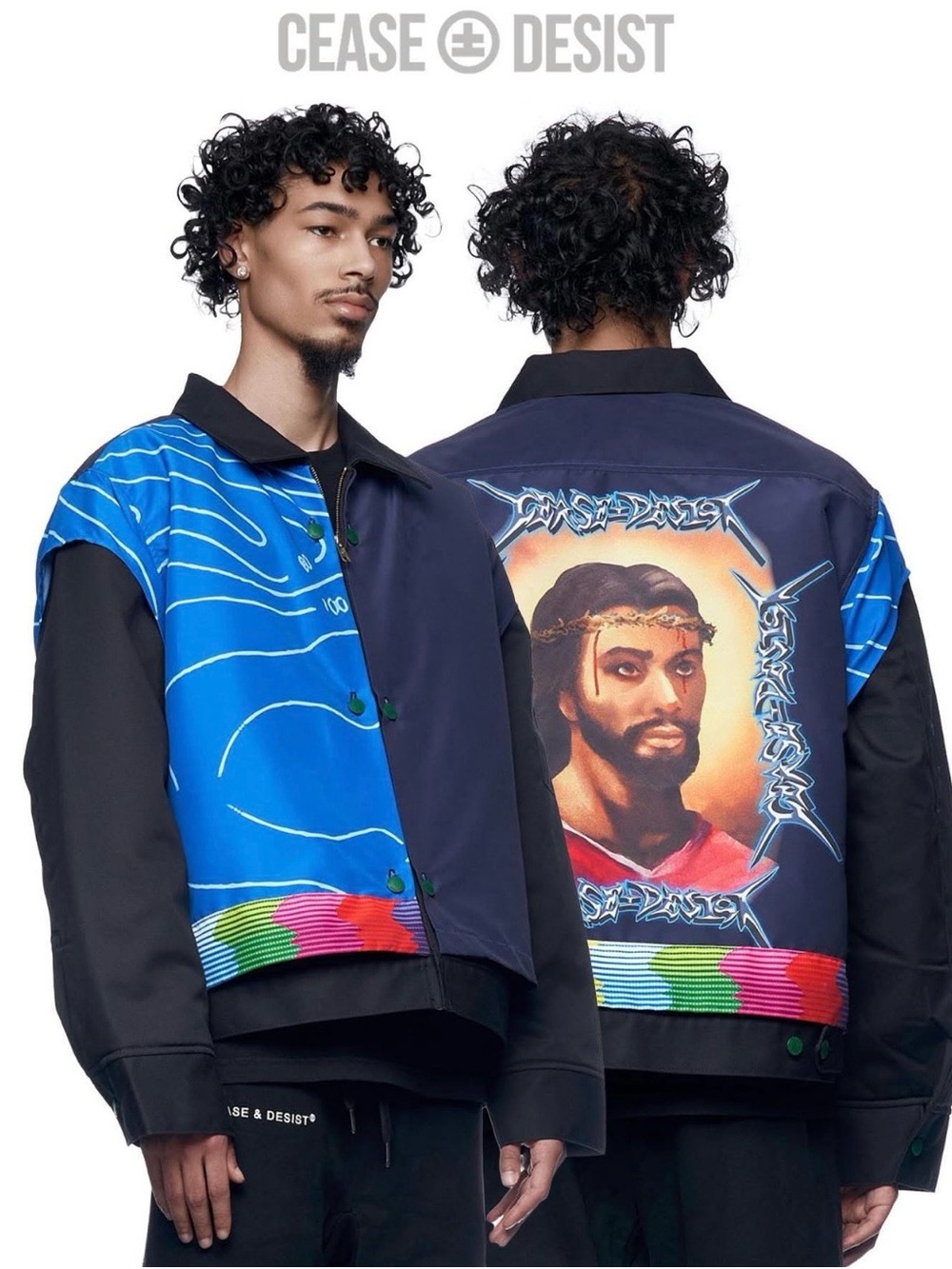 Cease & Desist Limited Edition Messiah Coaches Jacket Sz S